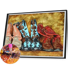 Load image into Gallery viewer, Diamond Painting - Full Square - boots (50*40CM)
