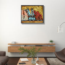 Load image into Gallery viewer, Diamond Painting - Full Square - boots (50*40CM)
