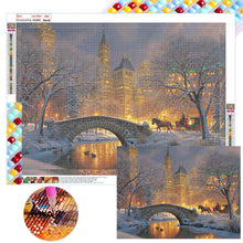Load image into Gallery viewer, Diamond Painting - Full Square - Snow bridge (45*60CM)
