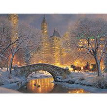 Load image into Gallery viewer, Diamond Painting - Full Square - Snow bridge (45*60CM)
