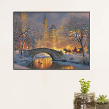 Load image into Gallery viewer, Diamond Painting - Full Square - Snow bridge (45*60CM)

