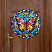 Load image into Gallery viewer, Acrylic Butterfly Single-Sided Diamond Painting Hanging Pendant for Wall Decor
