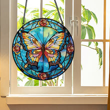 Load image into Gallery viewer, Acrylic Butterfly Single-Sided Diamond Painting Hanging Pendant for Wall Decor
