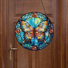 Load image into Gallery viewer, Acrylic Butterfly Single-Sided Diamond Painting Hanging Pendant for Wall Decor

