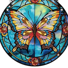 Load image into Gallery viewer, Acrylic Butterfly Single-Sided Diamond Painting Hanging Pendant for Wall Decor
