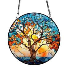 Load image into Gallery viewer, Acrylic Willow Tree Single-Sided Diamond Art Hanging Pendant for Home Wall Decor
