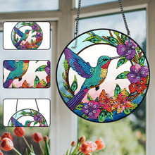 Load image into Gallery viewer, Acrylic Bird Single-Sided Diamond Painting Hanging Pendant for Home Wall Decor
