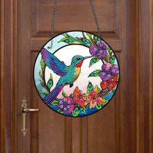 Load image into Gallery viewer, Acrylic Bird Single-Sided Diamond Painting Hanging Pendant for Home Wall Decor
