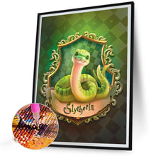 Load image into Gallery viewer, Diamond Painting - Full Square - Slytherin (40*50CM)
