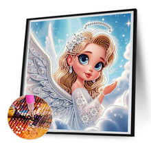 Load image into Gallery viewer, Diamond Painting - Partial Special Shaped - little angel (30*30CM)
