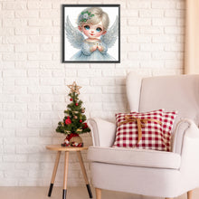 Load image into Gallery viewer, Diamond Painting - Partial Special Shaped - little angel (30*30CM)
