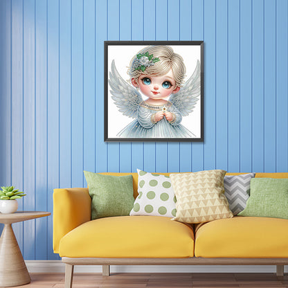Diamond Painting - Partial Special Shaped - little angel (30*30CM)