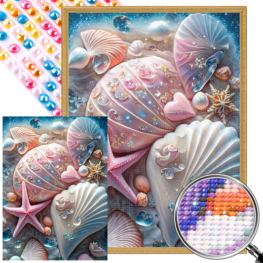 AB Diamond Painting - Full Round - Underwater fantasy shell (40*55CM)