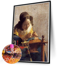 Load image into Gallery viewer, AB Diamond Painting - Full Round - woman at work (50*70CM)

