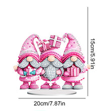 Load image into Gallery viewer, Acrylic Diamond Painting Desktop Ornament for Home Office Desktop Decor (Gnome)
