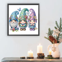 Load image into Gallery viewer, Diamond Painting - Partial Special Shaped - Garden Gnome (30*30CM)
