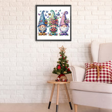 Load image into Gallery viewer, Diamond Painting - Partial Special Shaped - Garden Gnome (30*30CM)
