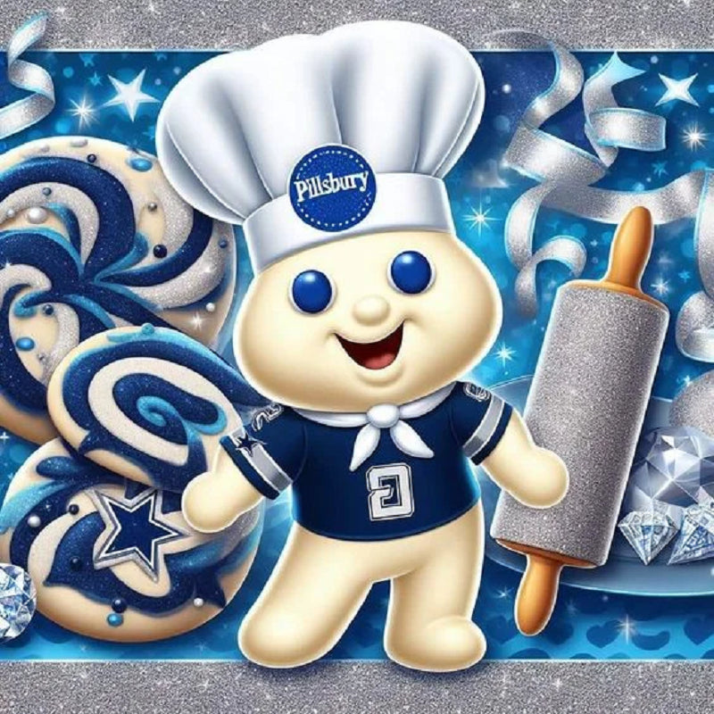 Diamond Painting - Full Round - bread chef (30*30CM)