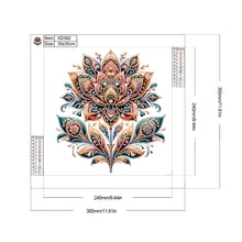 Load image into Gallery viewer, Diamond Painting - Partial Special Shaped - Gorgeous flowers (30*30CM)
