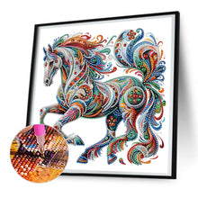 Load image into Gallery viewer, Diamond Painting - Partial Special Shaped - gorgeous horse (30*30CM)
