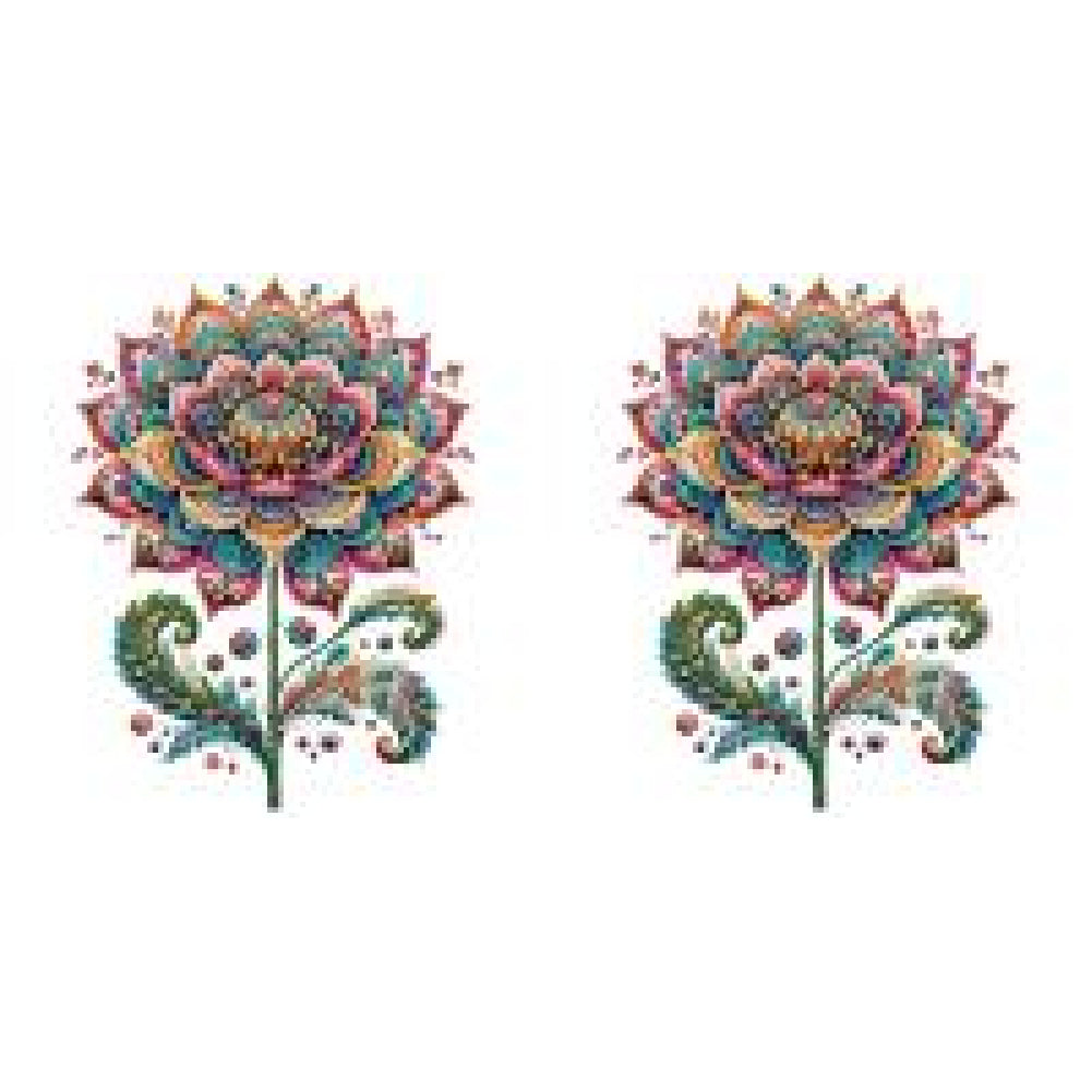 Diamond Painting - Partial Special Shaped - Gorgeous flowers (30*30CM)