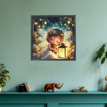 Load image into Gallery viewer, Diamond Painting - Full Round - sleeping elf (30*30CM)
