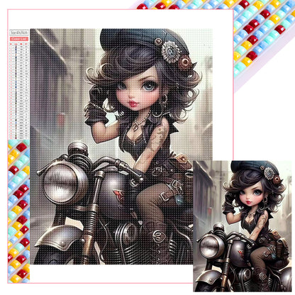 Diamond Painting - Full Square - cool girl (30*40CM)