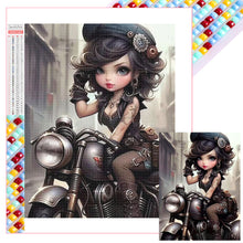 Load image into Gallery viewer, Diamond Painting - Full Square - cool girl (30*40CM)
