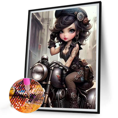 Diamond Painting - Full Square - cool girl (30*40CM)