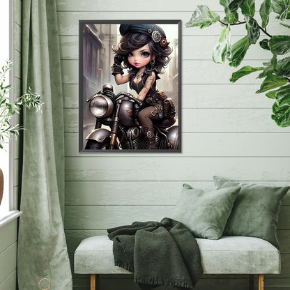 Diamond Painting - Full Square - cool girl (30*40CM)