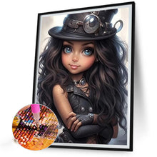 Load image into Gallery viewer, Diamond Painting - Full Square - cool girl (30*40CM)
