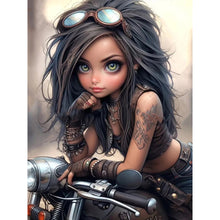 Load image into Gallery viewer, Diamond Painting - Full Square - cool girl (30*40CM)
