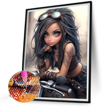Load image into Gallery viewer, Diamond Painting - Full Square - cool girl (30*40CM)
