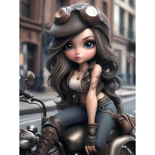 Load image into Gallery viewer, Diamond Painting - Full Square - cool girl (30*40CM)
