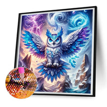 Load image into Gallery viewer, Diamond Painting - Full Round - flying owl (30*30CM)
