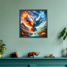 Load image into Gallery viewer, Diamond Painting - Full Round - flying owl (30*30CM)
