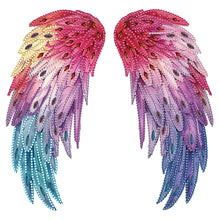 Load image into Gallery viewer, Diamond Painting - Partial Special Shaped - Colorful wings (30*30CM)
