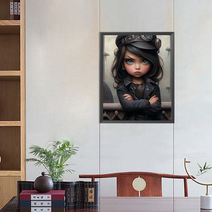 Diamond Painting - Full Square - cool girl (40*50CM)