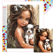 Load image into Gallery viewer, Diamond Painting - Full Square - cool girl (40*50CM)
