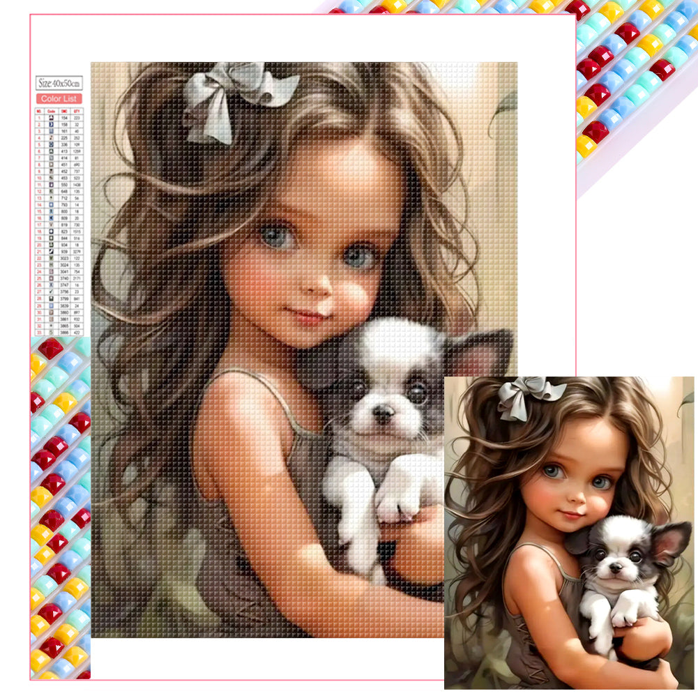 Diamond Painting - Full Square - cool girl (40*50CM)