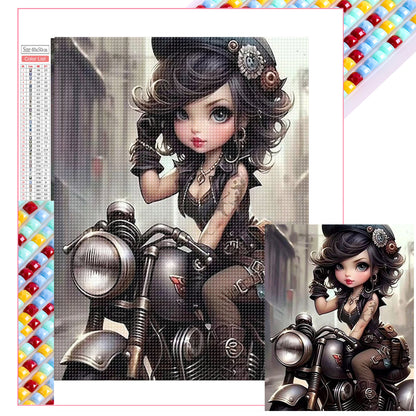 Diamond Painting - Full Square - cool girl (40*50CM)