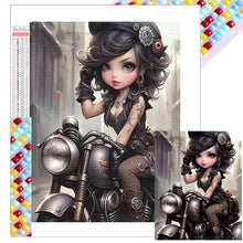 Load image into Gallery viewer, Diamond Painting - Full Square - cool girl (40*50CM)

