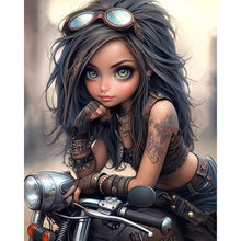 Load image into Gallery viewer, Diamond Painting - Full Square - cool girl (40*50CM)
