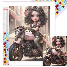 Load image into Gallery viewer, Diamond Painting - Full Square - cool girl (40*50CM)
