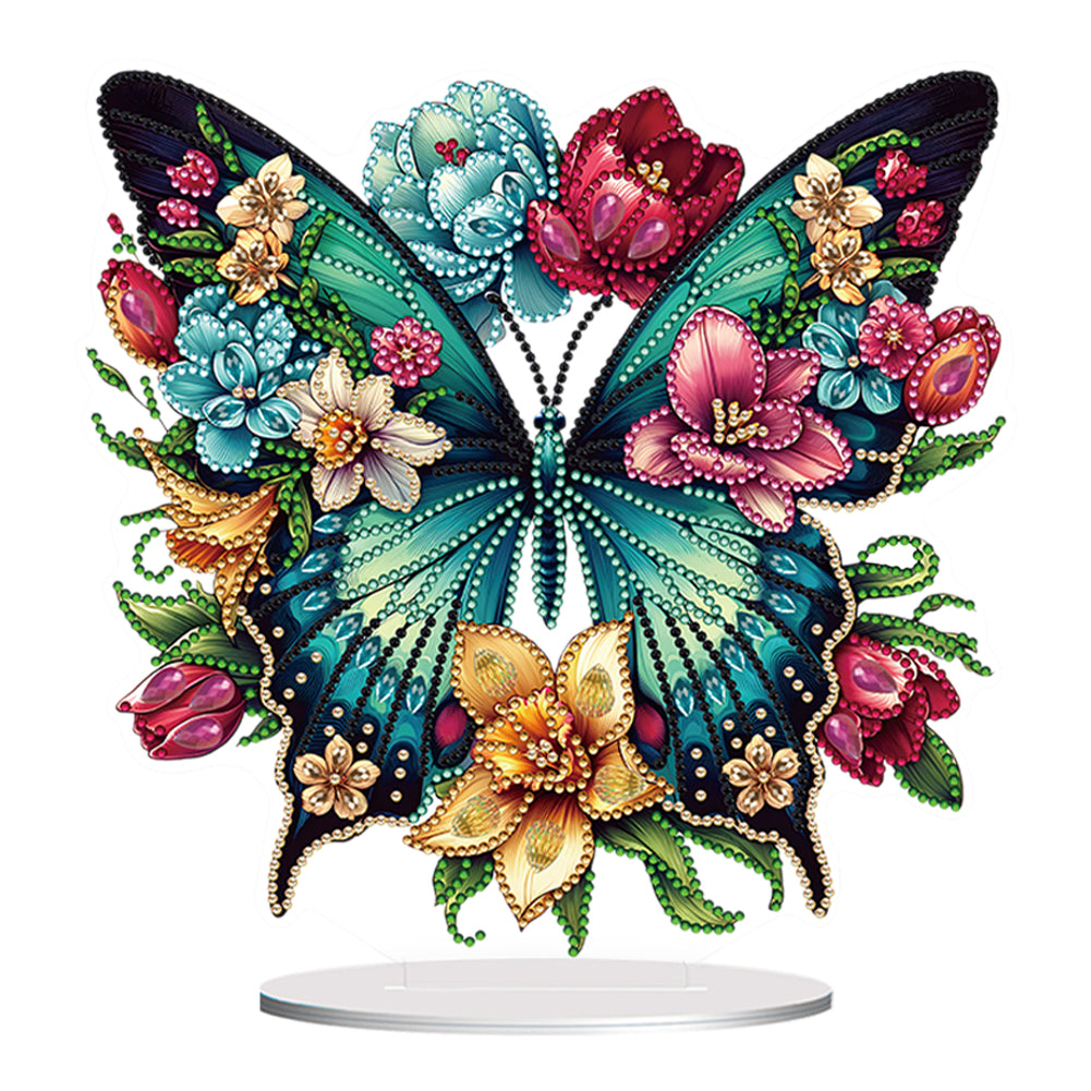 Butterfly Diamond Painting Desktop Ornaments for Home Office Desktop Decor