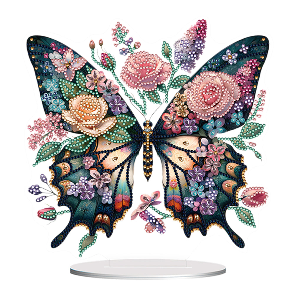 Butterfly Diamond Painting Desktop Ornaments for Home Office Desktop Decor