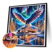 Load image into Gallery viewer, Diamond Painting - Full Round - american eagle (30*30CM)
