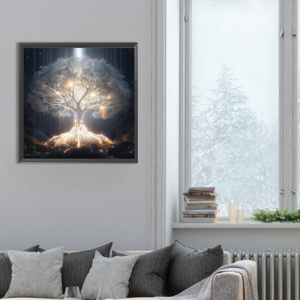 Diamond Painting - Full Round - life Tree (30*30CM)