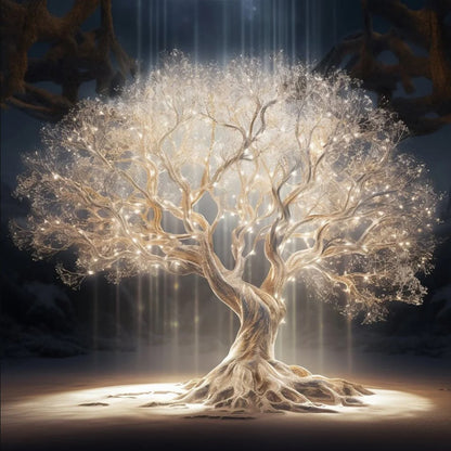 Diamond Painting - Full Round - life Tree (30*30CM)