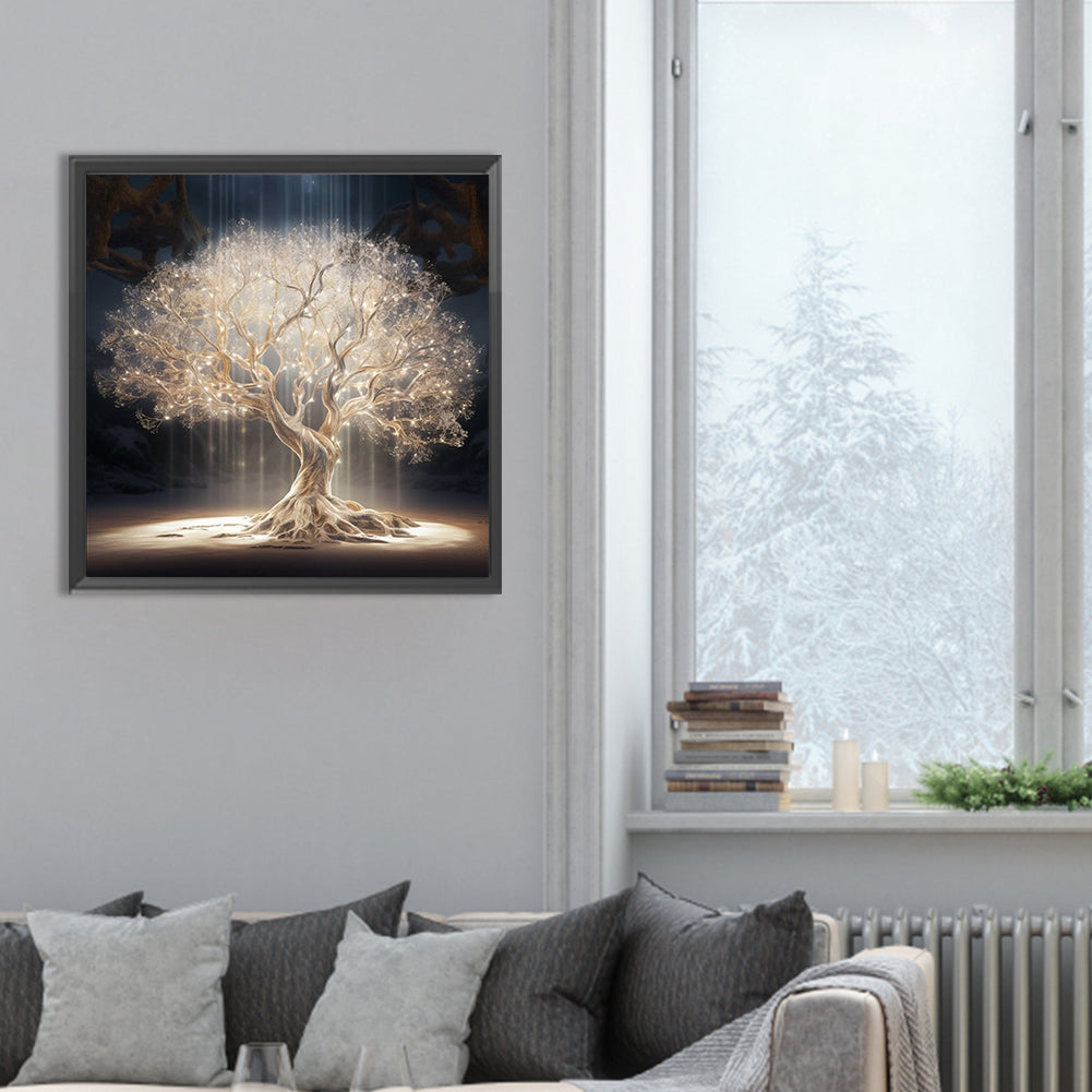 Diamond Painting - Full Round - life Tree (30*30CM)
